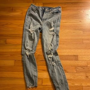 Old Navy rockstar extra high rise super skinny jeans